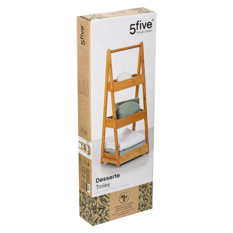 Етажерка 5five Green Harmony, 3 нива, Бамбук