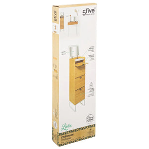 Шкаф с чекмеджета 5five Levia, Бамбук