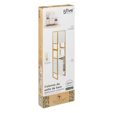 Колона за баня 5five Natureo, Бял