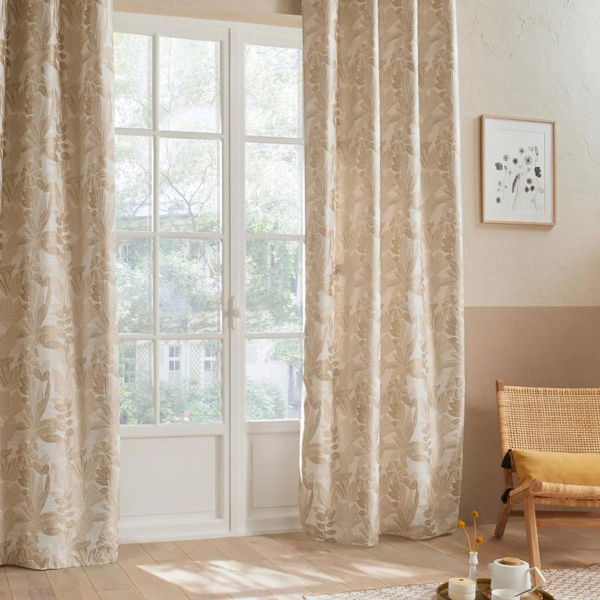 Perdea Atmosferă Bejuco, Jacquard, 140x260 cm