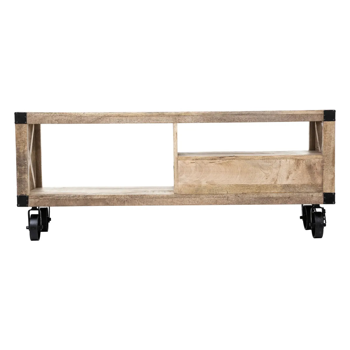 ТВ шкаф atmosphera Silas, 140x40x58,5 cm, Мангово дърво