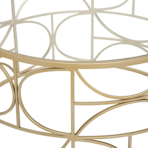 Холна маса atmosphera Artif Gold, 70 cm,Златен