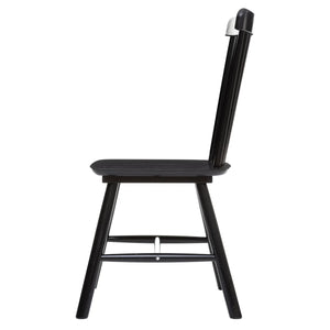 Трапезен стол atmosphera Isabel, Дърво, Черен