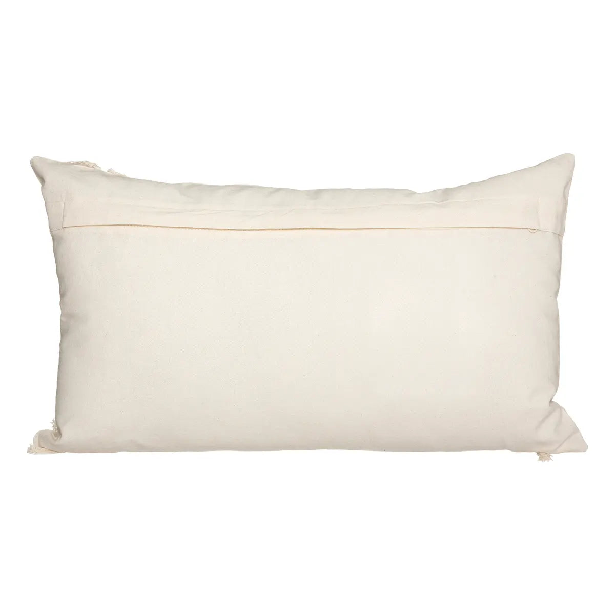 Декоративна възглавница atmosphera Macrame, 30x50 cm, Слонова кост