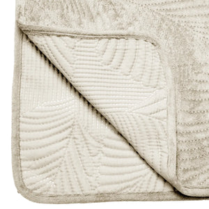 Шалте atmosphera Leaf, Кадифе, 240x260 cm