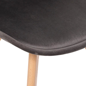 Трапезен стол atmosphera Baya, Велур