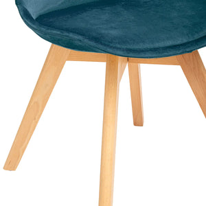 Трапезен стол atmosphera Baya, Велур