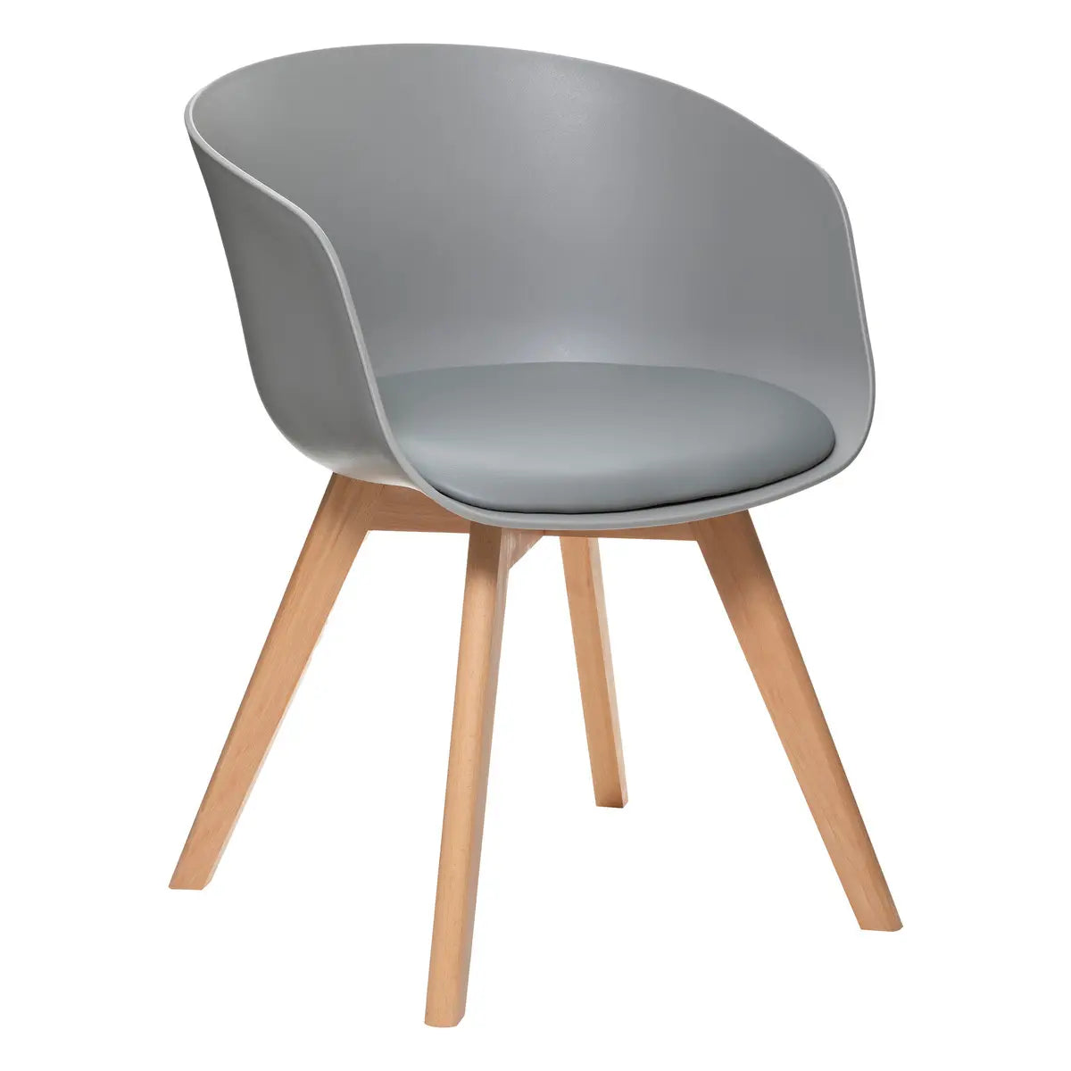 Трапезен стол atmosphera Baya, Сив