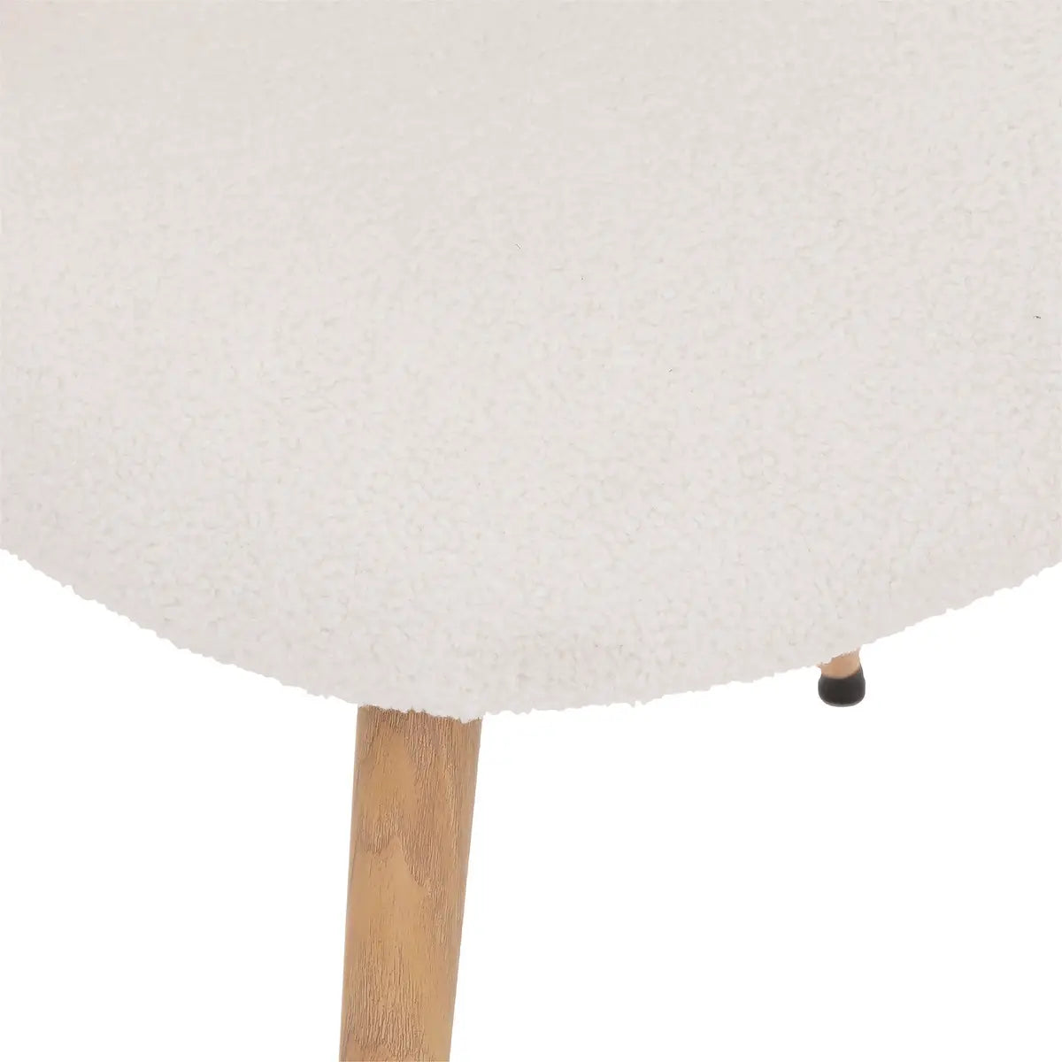 Трапезен стол atmosphera Slano, Букле, Бял