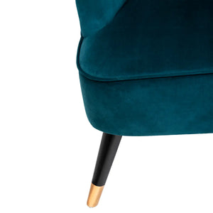 Двуместно канапе atmosphera Naova, Велур, 126x71x72 cm