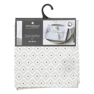 Сет салфетки atmosphera Paty, 40x40 cm, 4 бр
