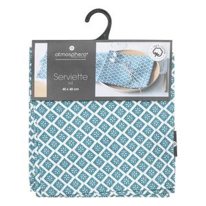 Сет салфетки atmosphera Paty, 40x40 cm, 4 бр