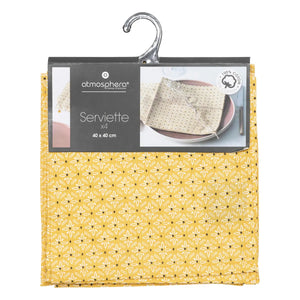 Сет салфетки atmosphera Paty, 40x40 cm, 4 бр
