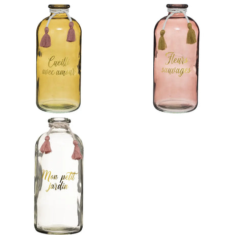 Ваза atmosphera Carmen, Жълт, 25 cm