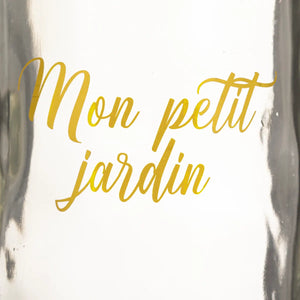 Ваза atmosphera Carmen, Жълт, 25 cm