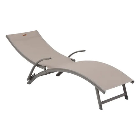 Сгъваем шезлонг Hesperide Samba, Алуминий