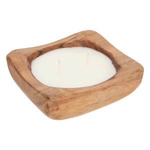 Ароматна свещ atmosphera Paola, Scented, Wooden Pot, 150 g