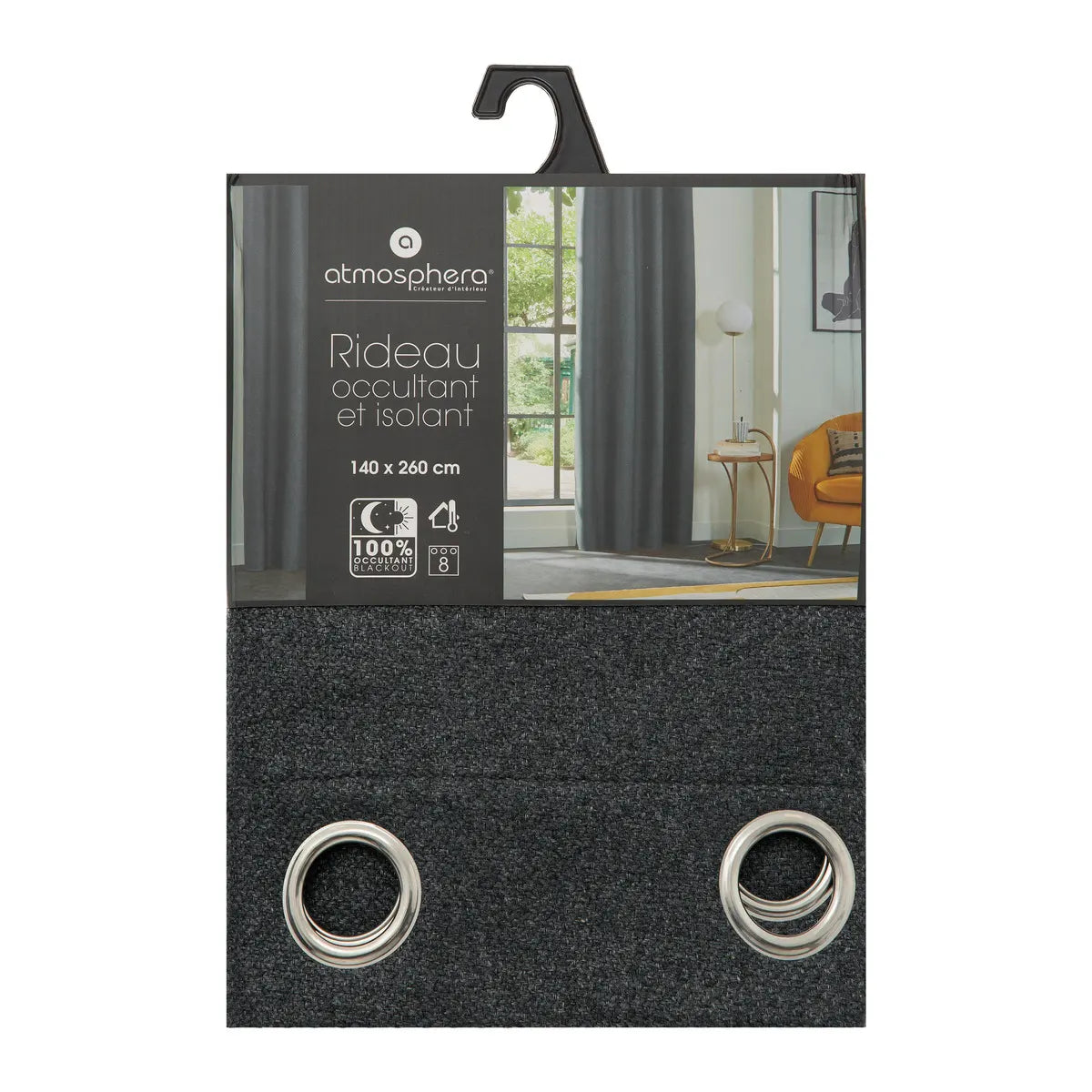 Термо блекаут завеса atmosphera, 140x260 cm