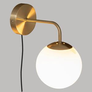 Lampă de perete Atmosphera Dris, 15 cm, sticlă