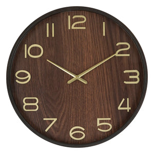 Стенен часовник atmosphera Ivana, Дърво, Ø38 cm