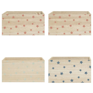 Сет кутии за съхранение atmosphera Star, Дърво, 3 бр