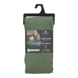 Еластичен чаршаф atmosphera, Перкал, 90x190 cm