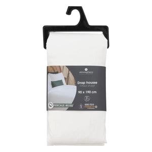 Еластичен чаршаф atmosphera, Перкал, 90x190 cm