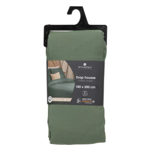 Еластичен чаршаф atmosphera, Перкал, 180x200 cm