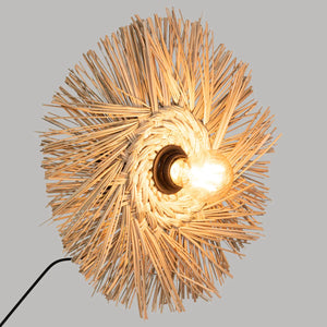 Лампа за стена atmosphera Tea, 34 cm, Слама