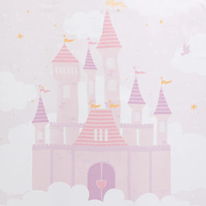 Детска затъмняваща завеса atmosphera Castle, 135x260 cm, Лилав