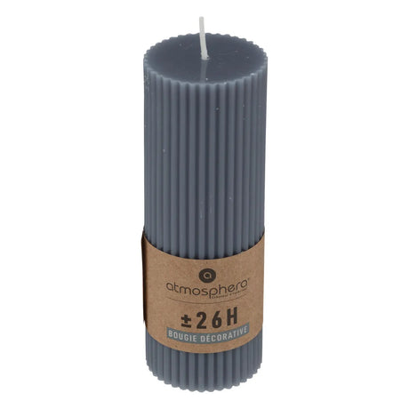 Свещ без аромат atmosphera Demi, Кръгла, 5x14 cm