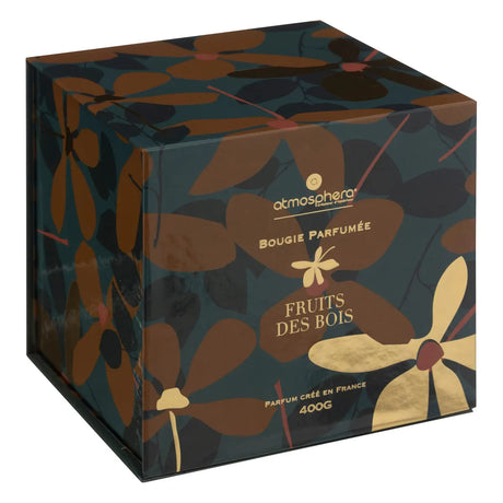 Ароматна свещ atmosphera Plum, Стъкло, 400 g