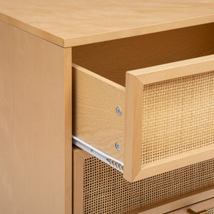 Скрин atmosphera Rayo, 6 чекмеджета, 120x40cm, MDF, Бреза