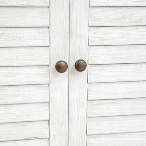 Висок шкаф atmosphera Oblia, 95x190 cm, Бял