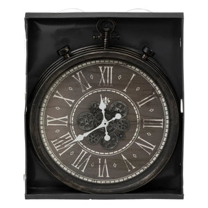 Стенен часовник atmosphera Azad, Механизъм, Ø60 см, Пластмаса