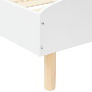 Детско легло с подматрачна рамка atmosphera Kima Sweetie, Бял, MDF, 90x190 cm