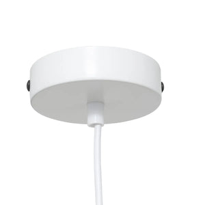 Пендел atmosphera Tobie, 37 cm, Бял памук