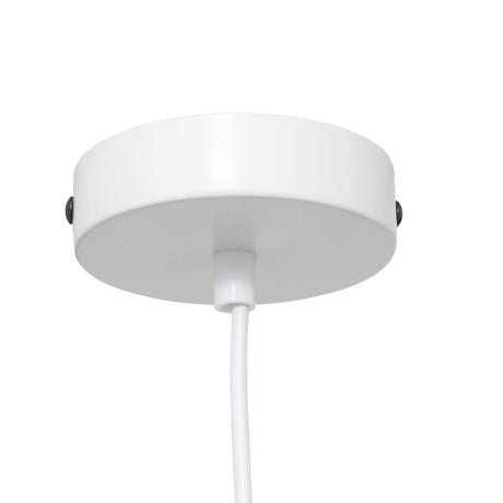 Пендел atmosphera Tobie, 37 cm, Бял памук