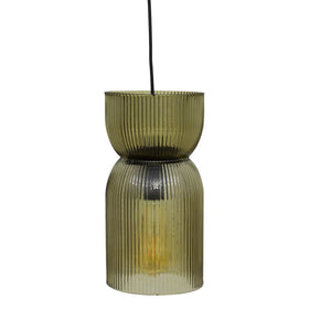 Пендел atmosphera Ancel, 14 cm, Стъкло, Зелен