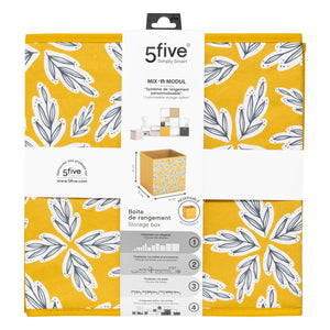 Кутия за съхранение 5five Mix & Modul, Принт, 31x31 cm