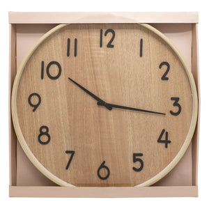 Стенен часовник atmosphera Ivana, Дърво, Ø55 cm