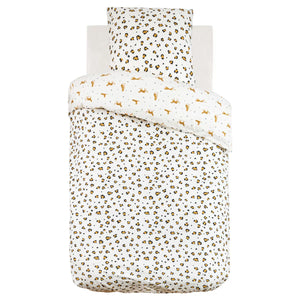 Детско двулицево спално бельо atmosphera Leopard, 140x200 cm, Памук