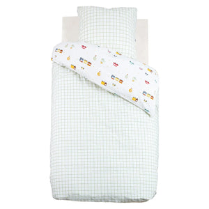 Детско двулицево спално бельо atmosphera Cars, 140x200 cm, Памук