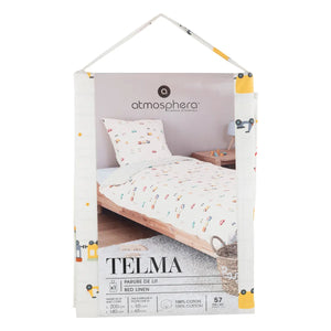 Детско двулицево спално бельо atmosphera Cars, 140x200 cm, Памук