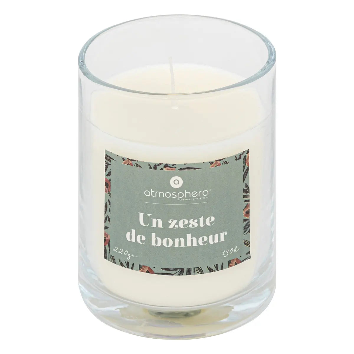 Ароматна свещ atmosphera Mily, Стъкло, 220 g