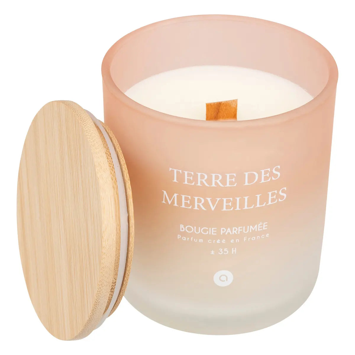 Ароматна свещ atmosphera Sana, Стъкло, 255 g