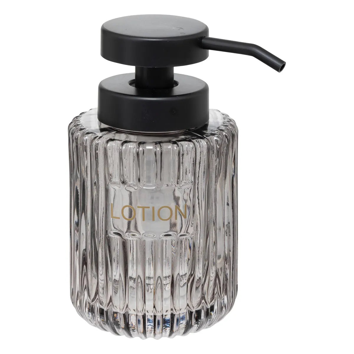 Дозатор за сапун 5five Glass, 250 мл, Сив