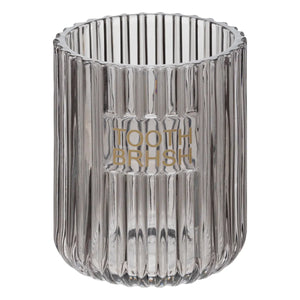 Поставка за четки за зъби 5five Glass, Сива
