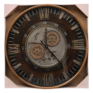 Стенен часовник atmosphera Yoni, Механизъм, Ø59 см, Метал