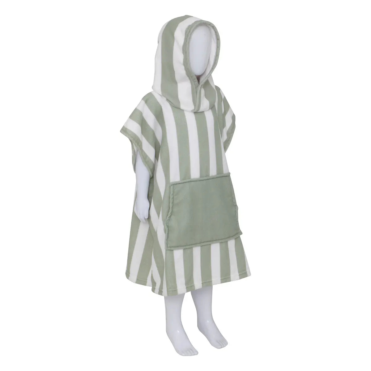 Poncho pentru copii Atmosphera Willi, Verde, 55x70 cm
